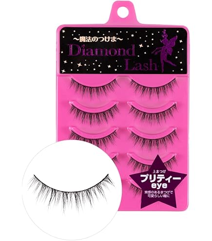 Diamond Lash アーモンドeye つけまつげ 5ペア Amazon | ダイヤモンドラッシュDiamond Lash 【アディクトeye】5ペア